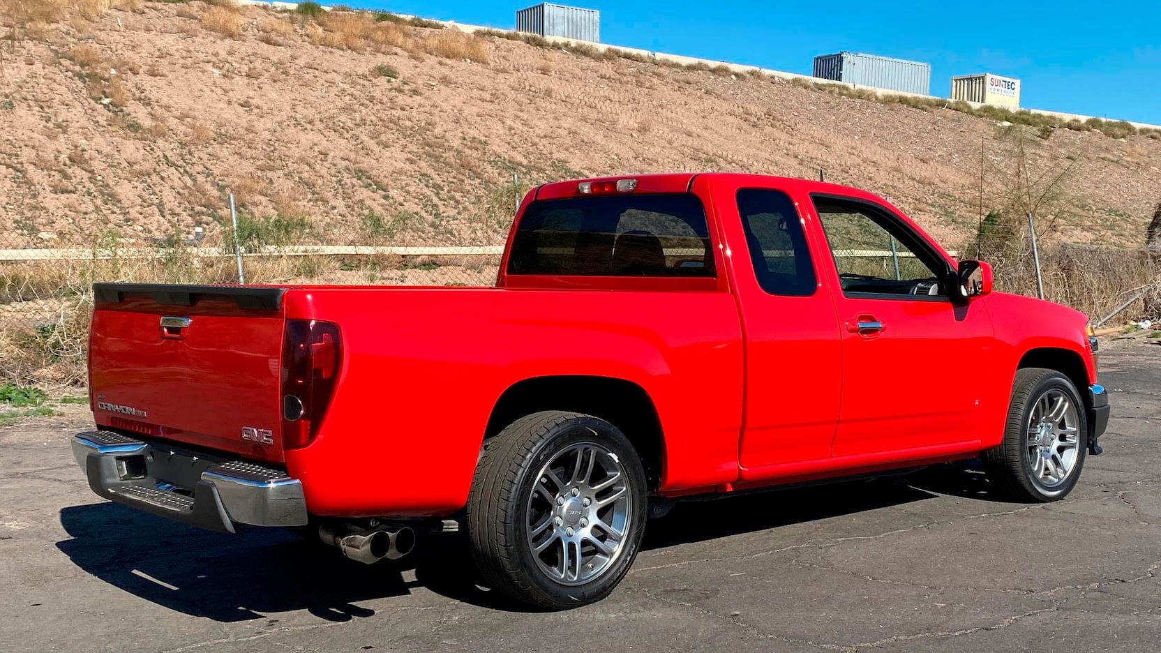 Red 2009 GMC Canyon