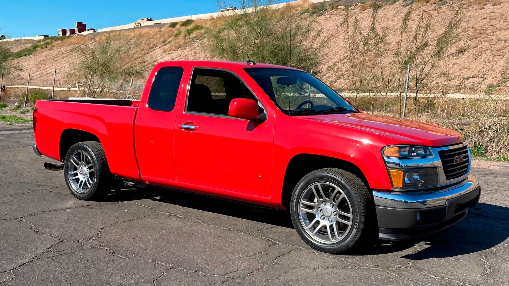 Red 2009 GMC Canyon