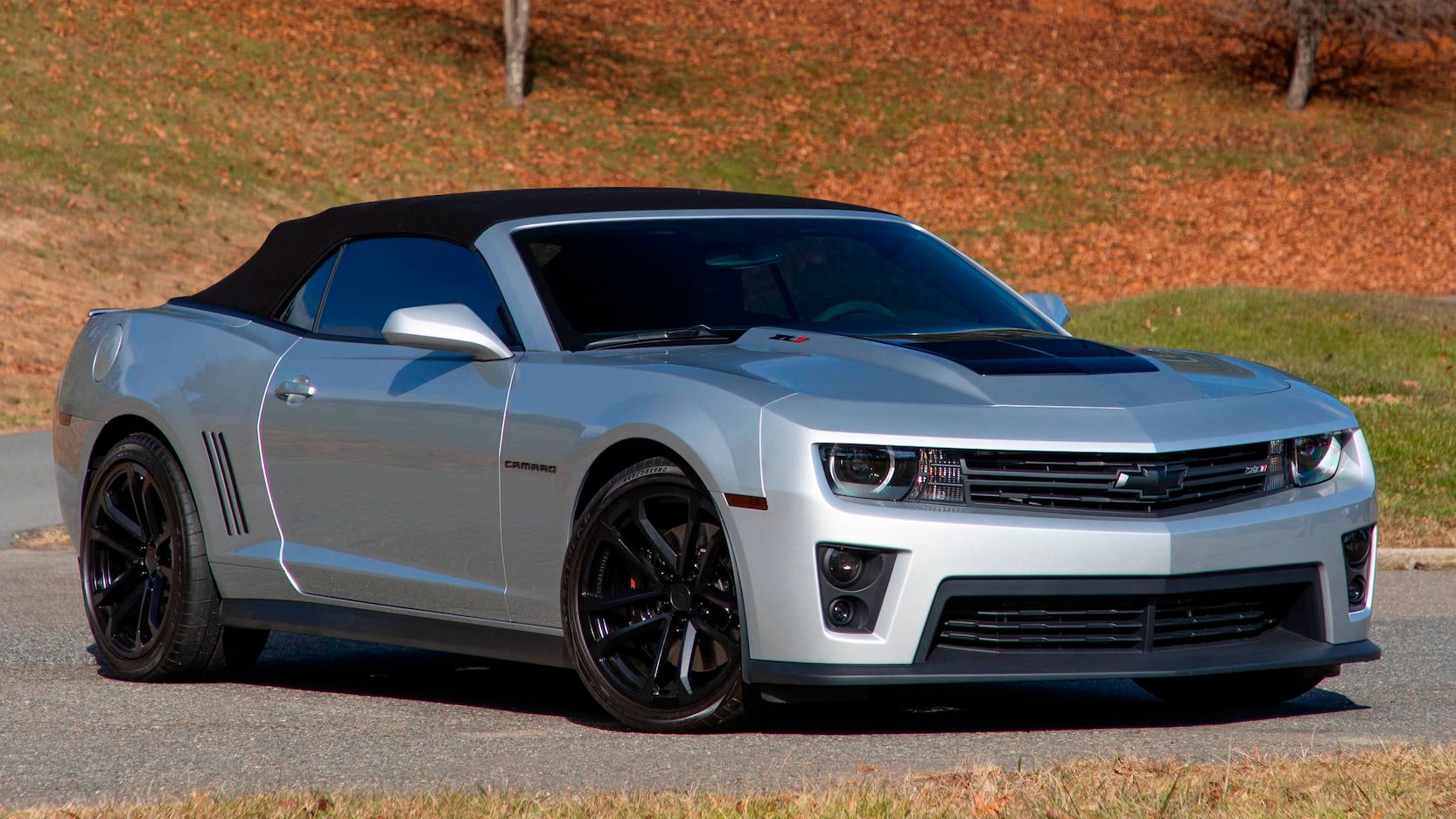 Silver 2013 Chevrolet Camaro ZL1