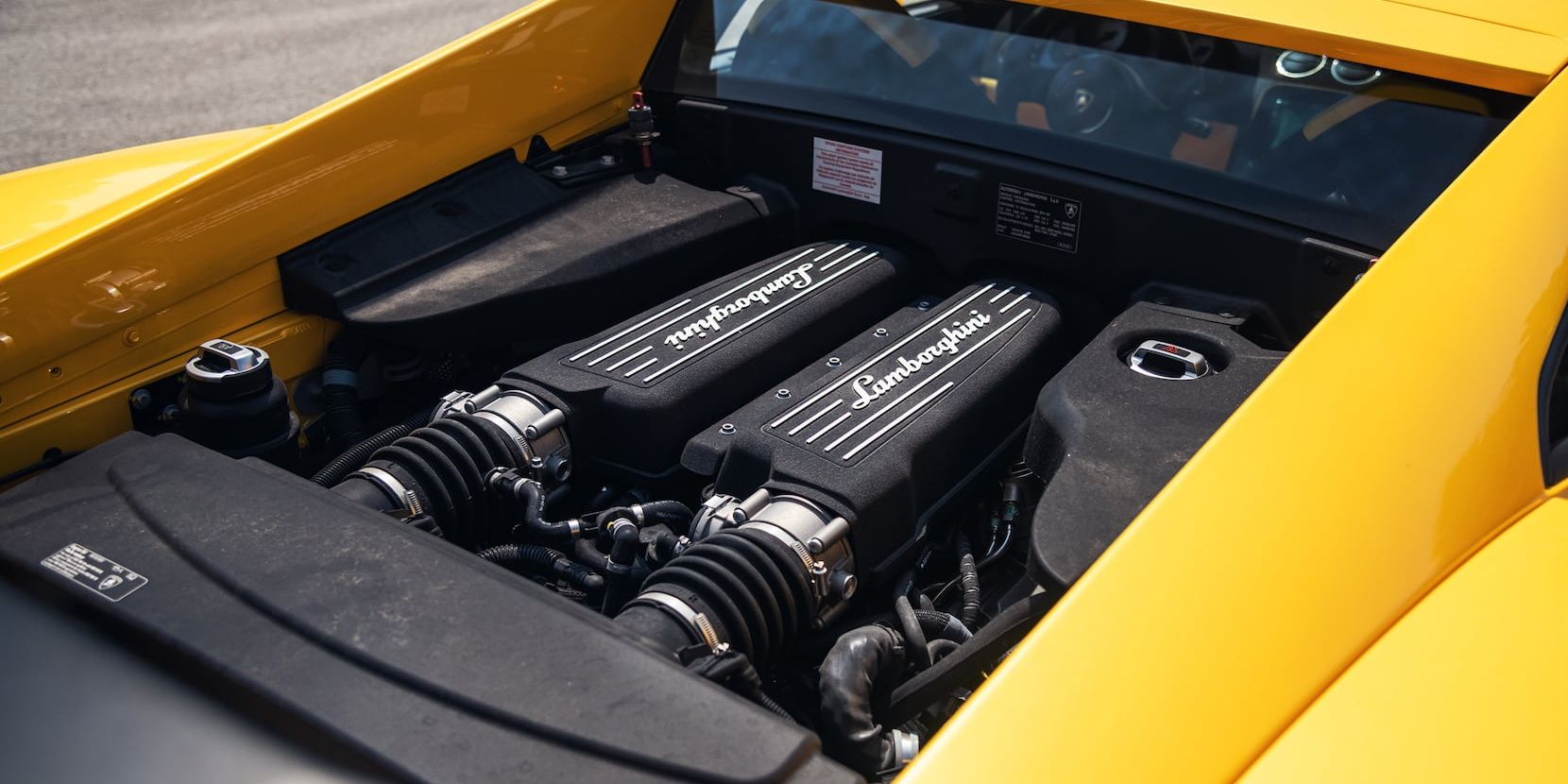 2014 Lamborghini Gallardo LP570-4 Squadra Corse Engine 2 Cropped