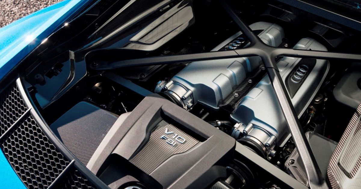 2018 Audi R8 Engine