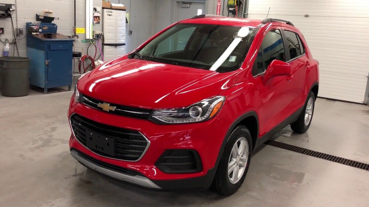 Red 2018 Chevrolet Trax