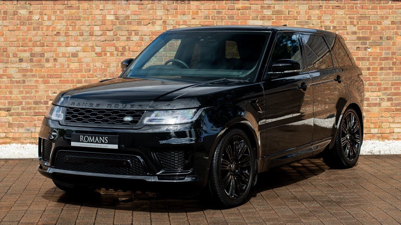 Black 2018 Land Rover Range Rover