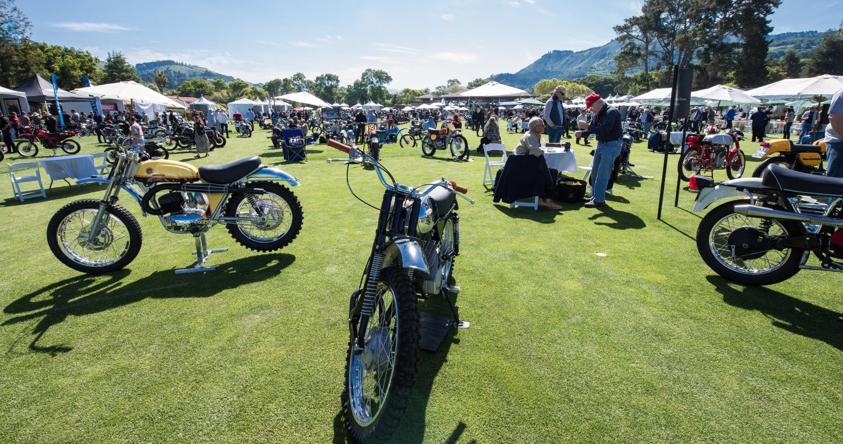 2022 Quail Motorcycle Gathering showcase view