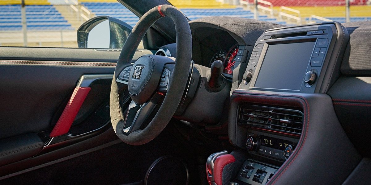 Nissan GTR 2022 interior and dash