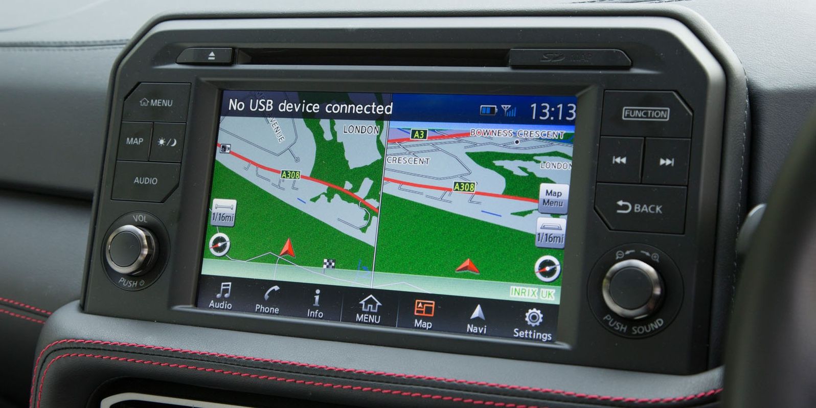Nissan GTR 2022 infotainment touchscreen navigation