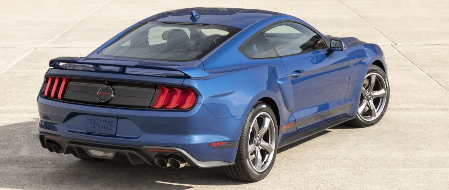 2022 Ford Mustang California Special Rear View