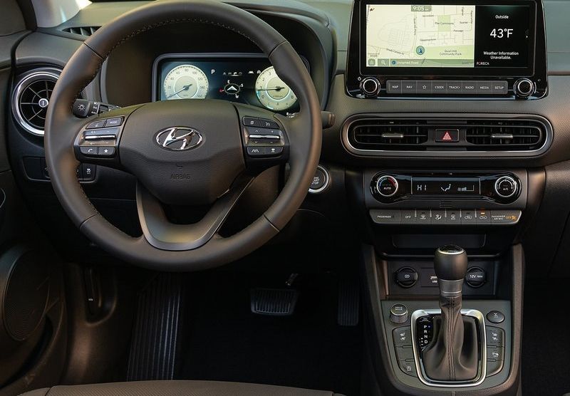 2022 Hyundai Kona's Interior