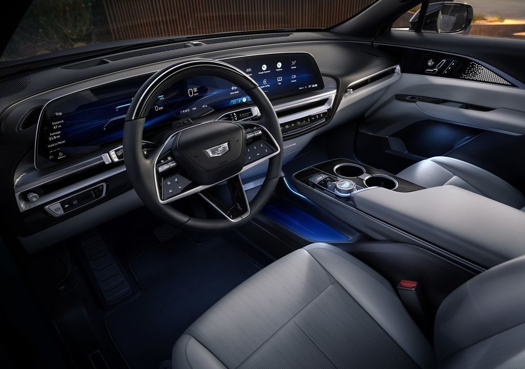 2023 Cadillac Lyriq's Interior