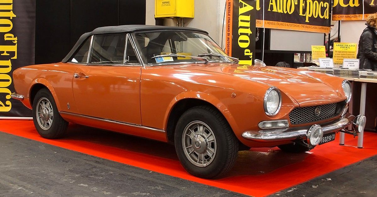 Here's What The 1966 Fiat 124 Sport Spider Costs Today