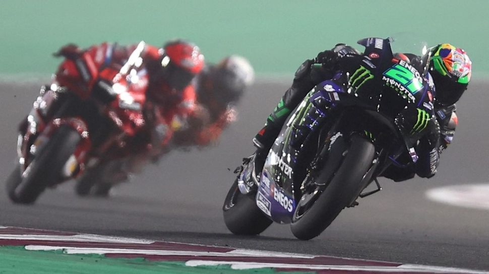 monster energy yamaha motogp italia franco morbidelli qatar 2022
