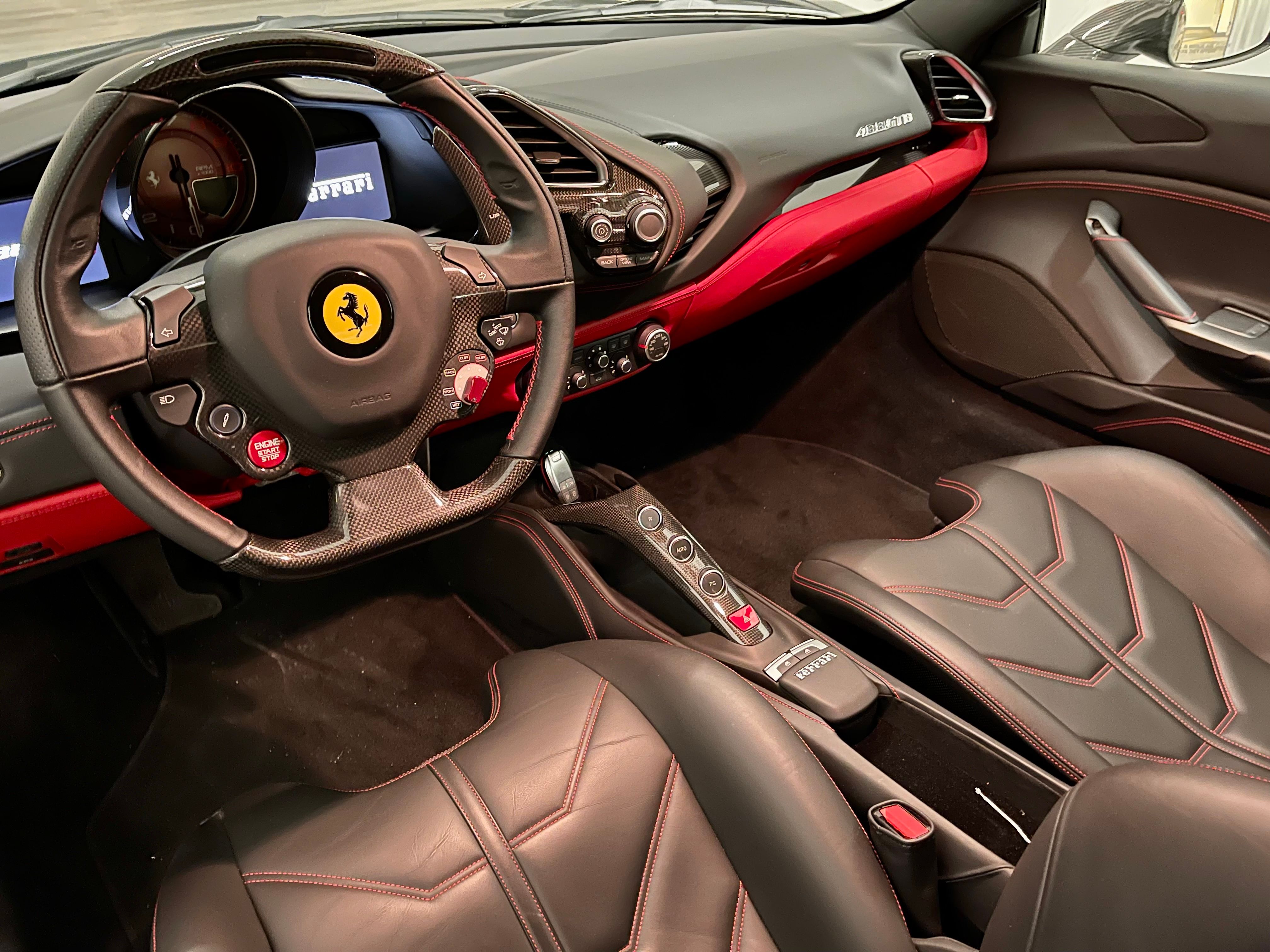 Ferrari 488 GTB Interior