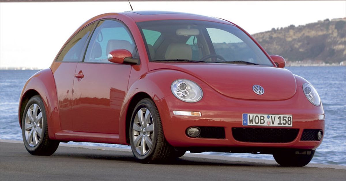 A 2005 Volkswagen New Beetle