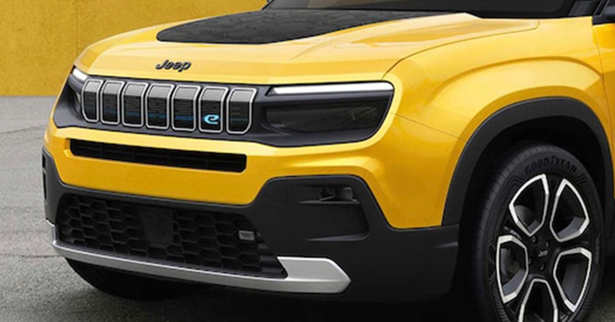 Jeep Compact Electric Crossover 2023 Front Styling