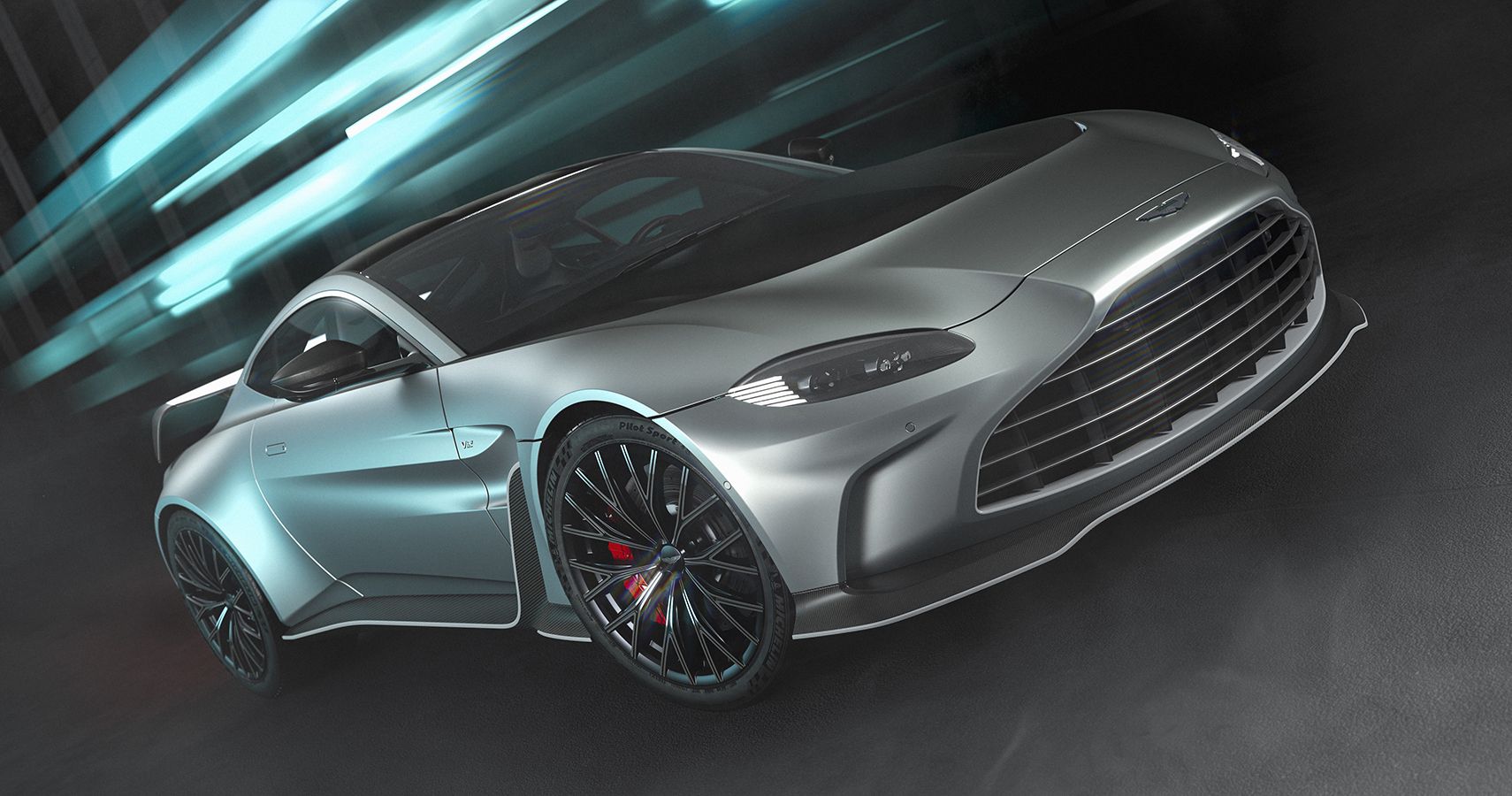 2022 Aston Martin V12 Vantage front view