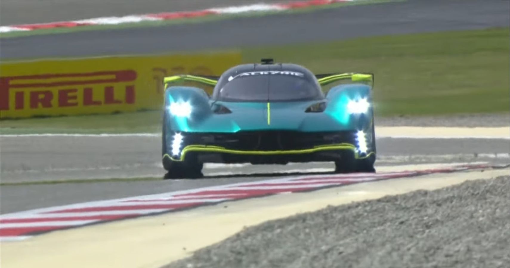 Aston Martin Valkyrie AMR Pro Bahrain Front View