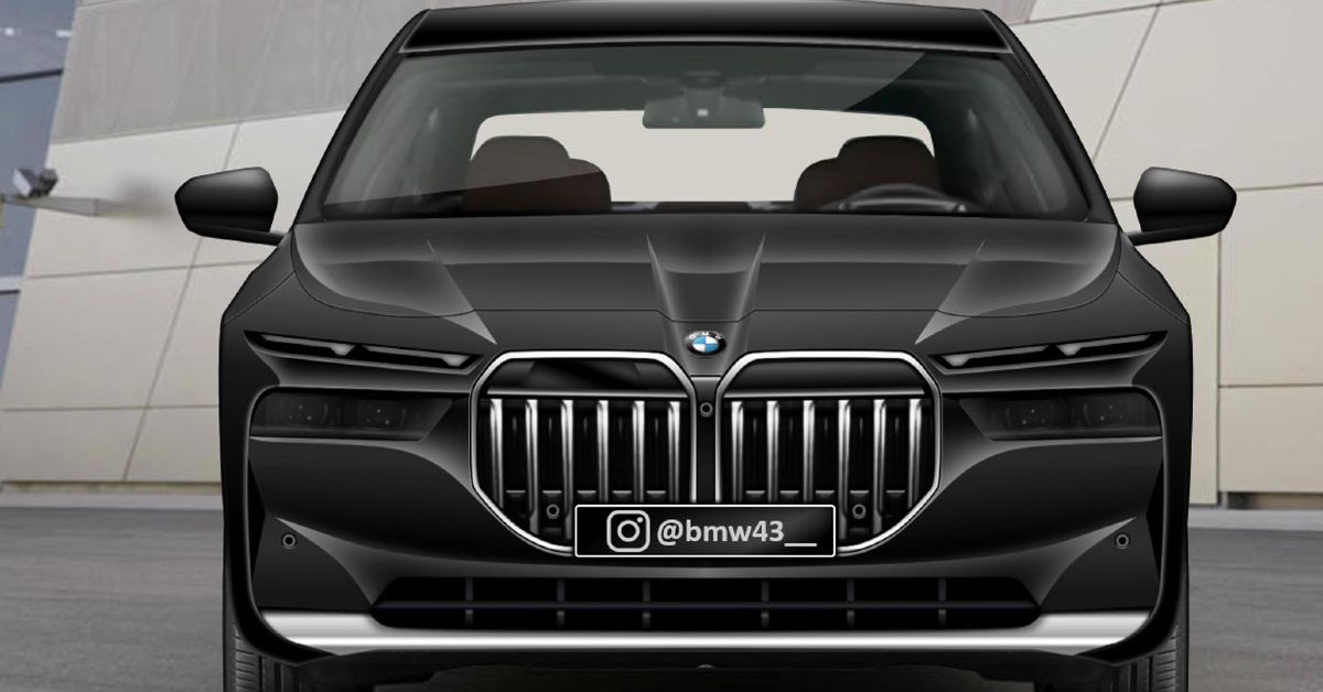 BMW I7 FRONT VIEW 2023