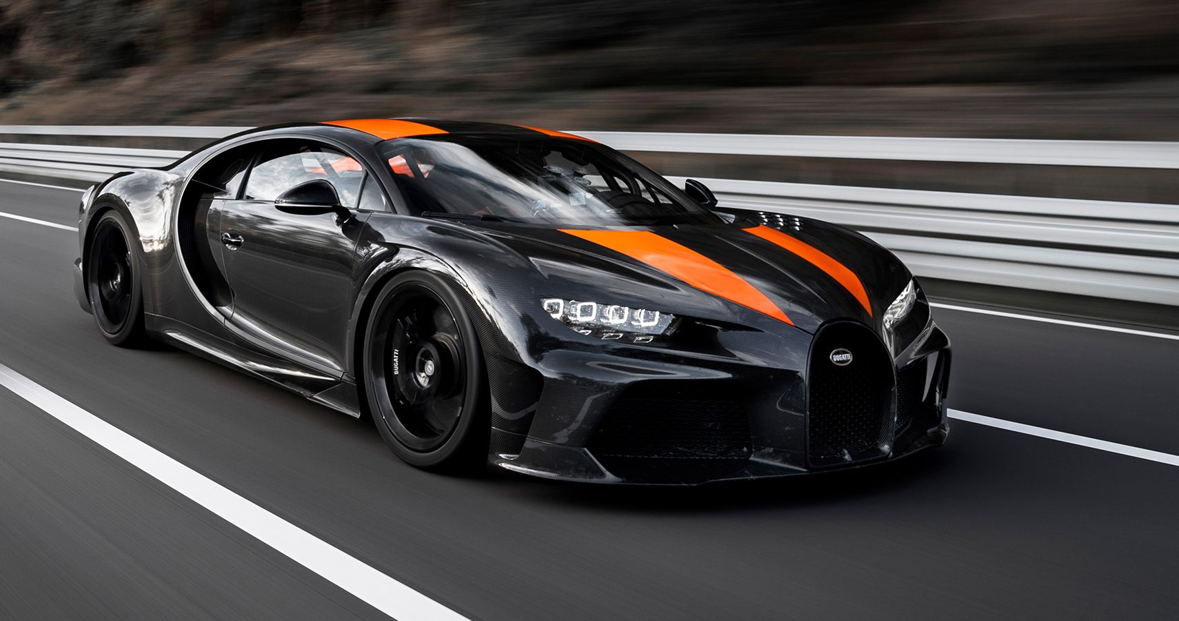 Bugatti Chiron Breaking World Record