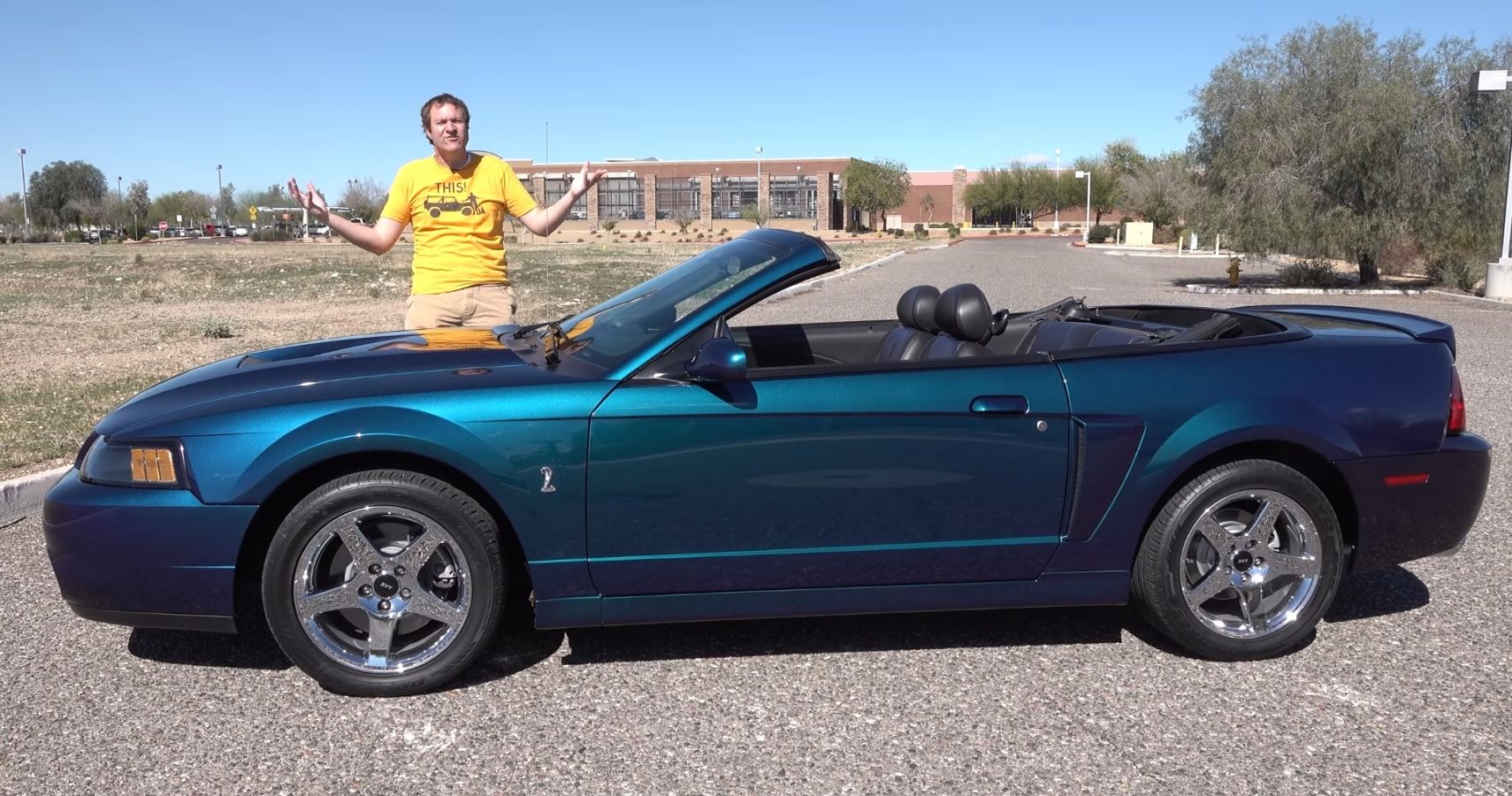 This Ford Mustang Terminator Cobra Was The Hellcat Of Its Era. 