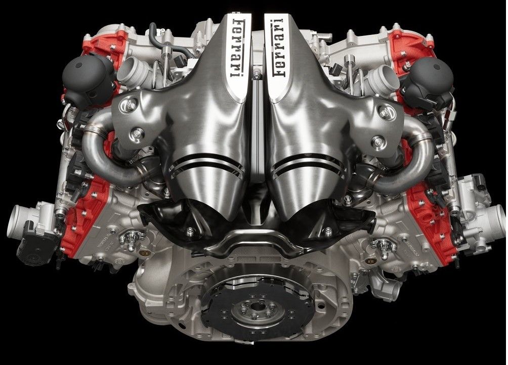 Ferrari-296_GTB Engine