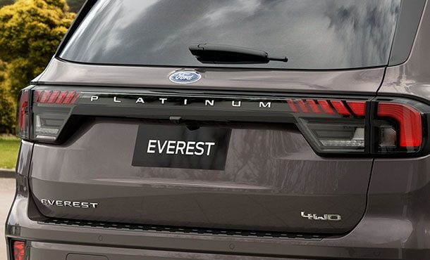Ford Everest Platinum Rear