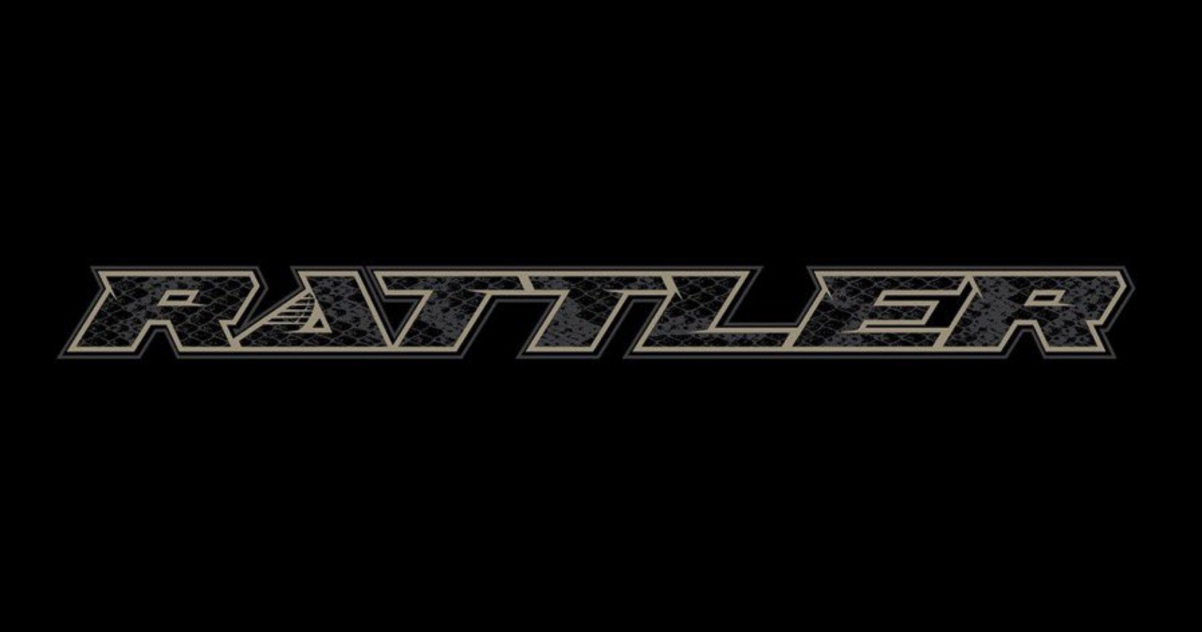 Rattler logo with black background