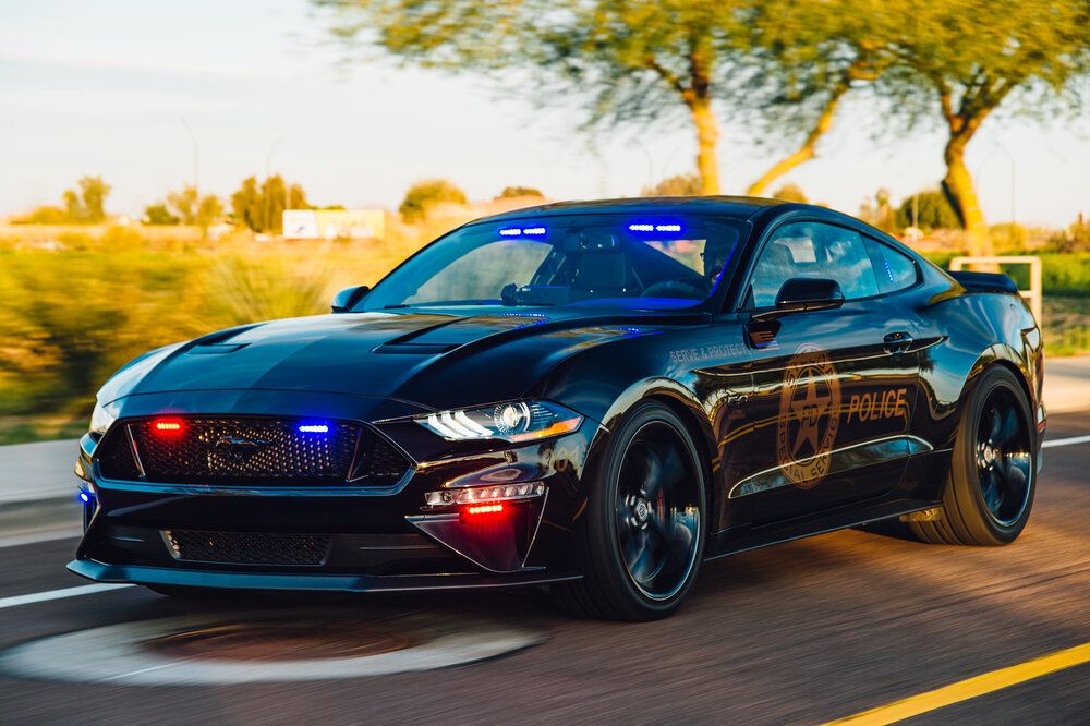 Ford Mustang USA Police Car