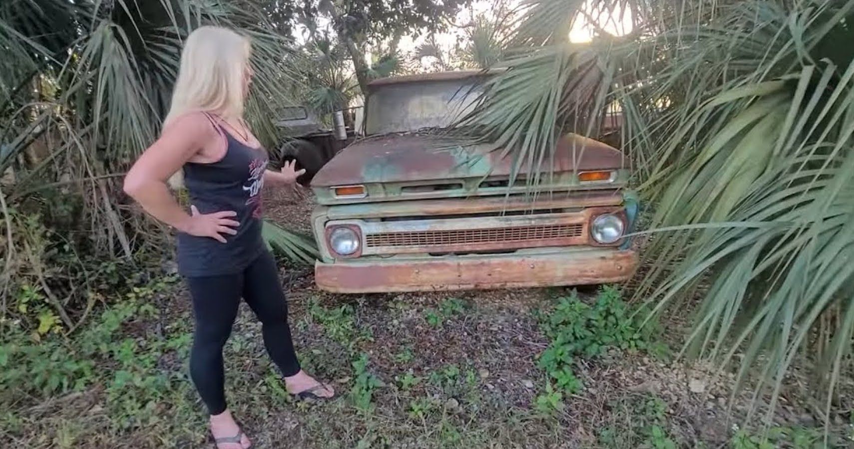 Abandoned Classic Pickup Collection Found Tucked Away In A Florida Forest