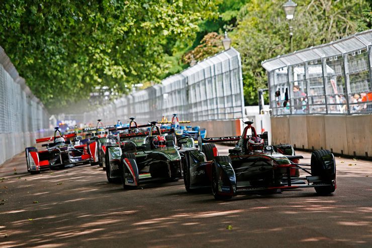 Formula-E street race