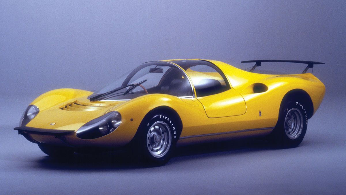 The 1967 Dino 206 Competizione Concept built for Ferrari.