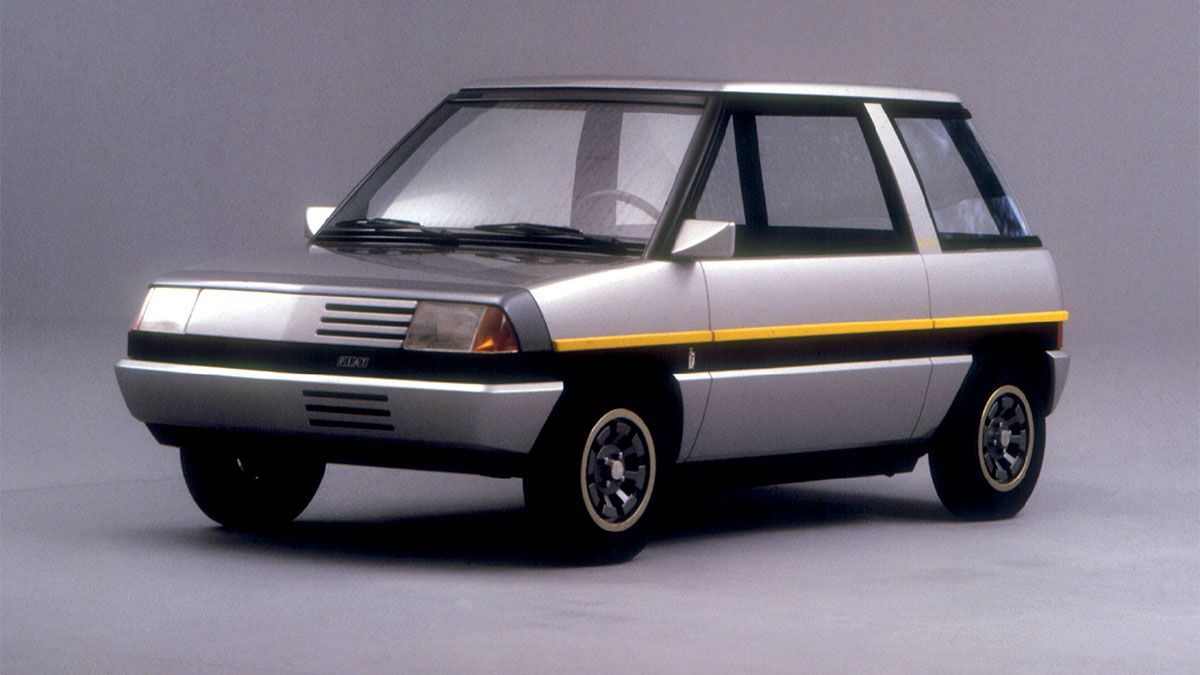 The 1978 Fiat Ecos2 concept by Pininfarina. 