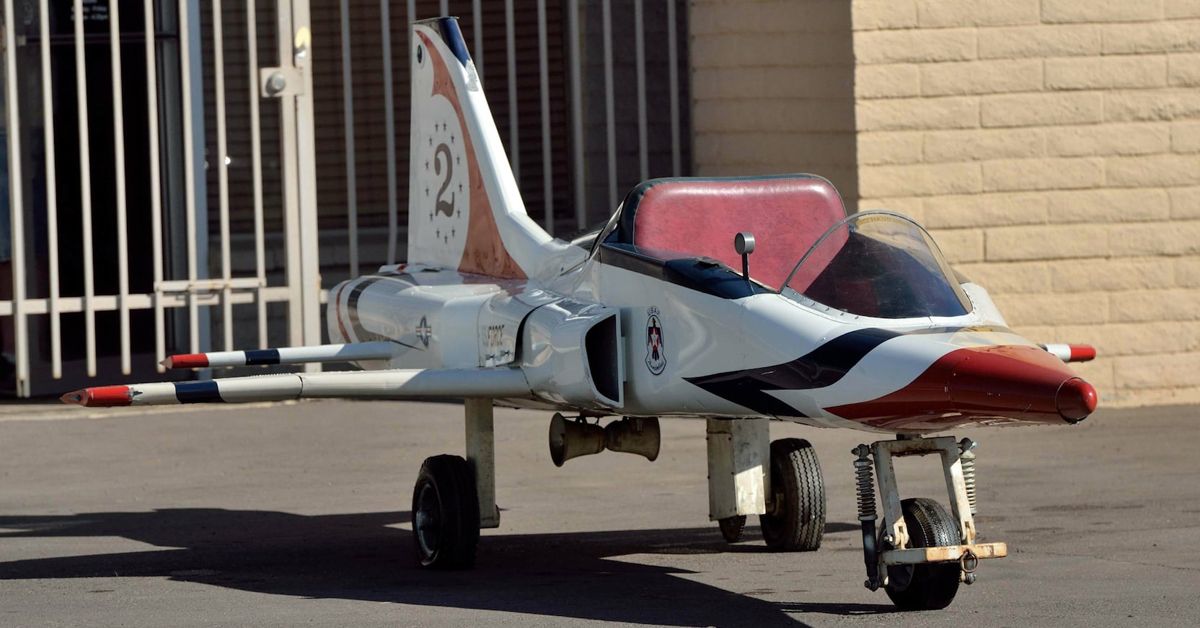 Home-Made T38 Airplane Being Auctioned For Charity 