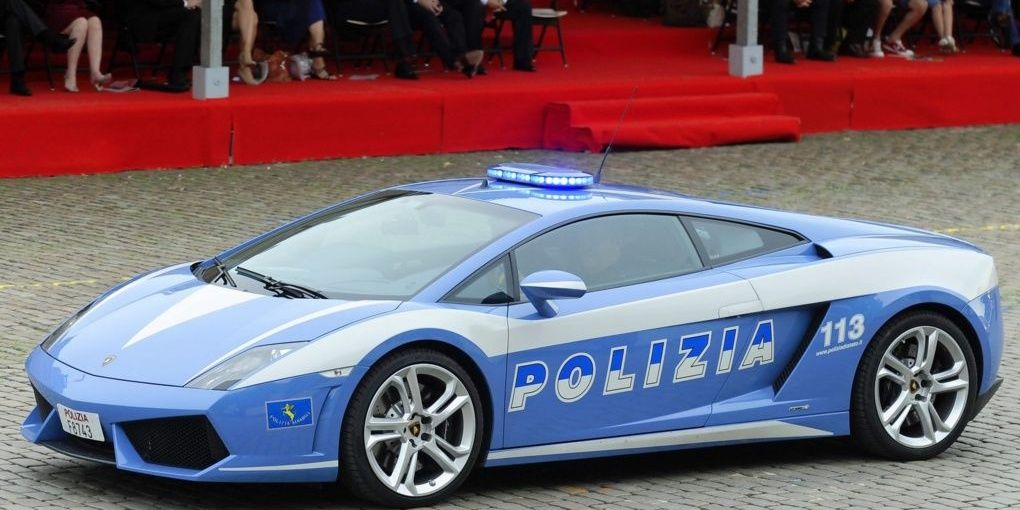 Lamborghini Gallardo Italian Police