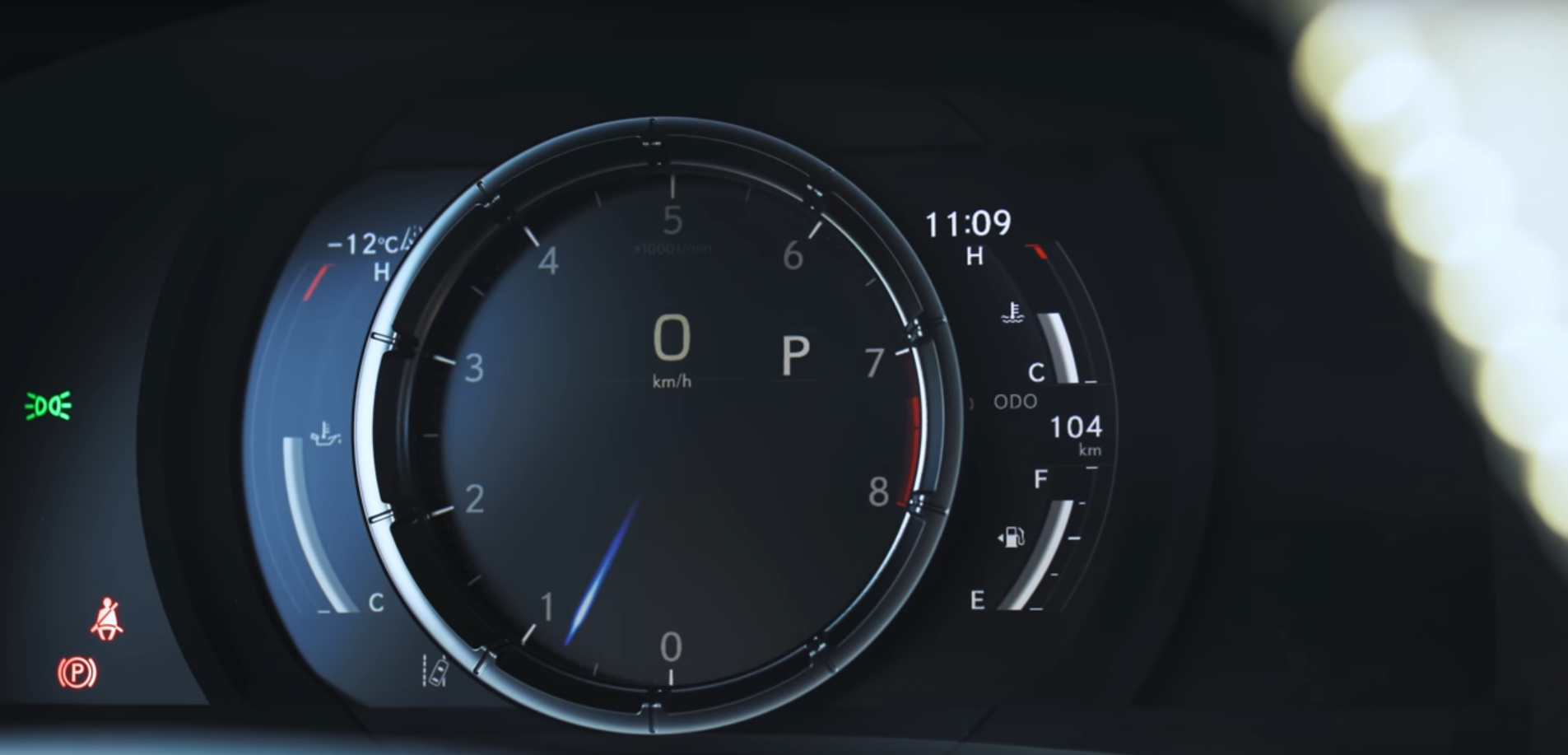 Lexus IS Speedometer