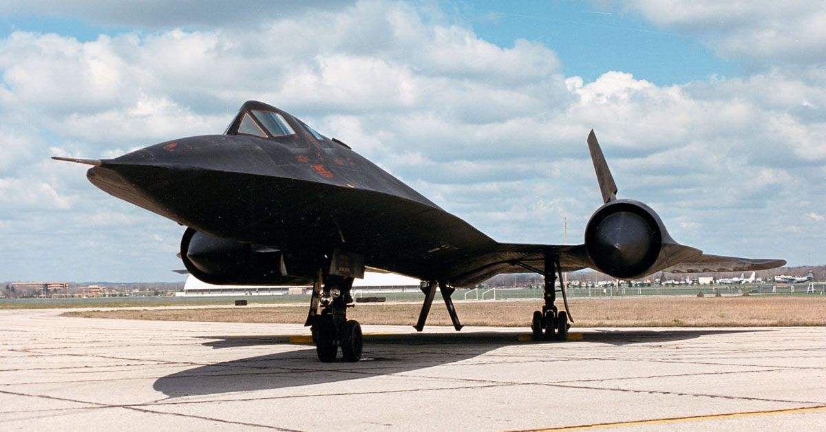 Lockheed SR-71 Blackbird Spy Airplane