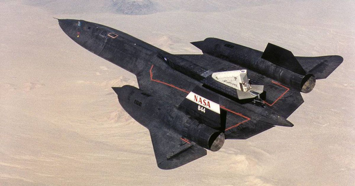 Lockheed SR-71 Blackbird Spy Airplane