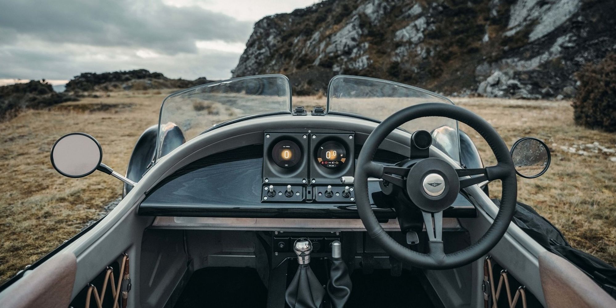 The interior of the Super 3, wide angle