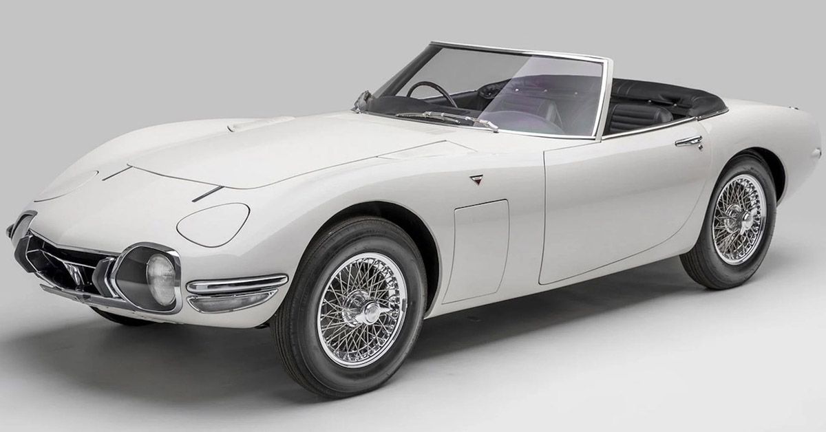 Only One Open-Top Toyota 2000GT Was Ever Made
