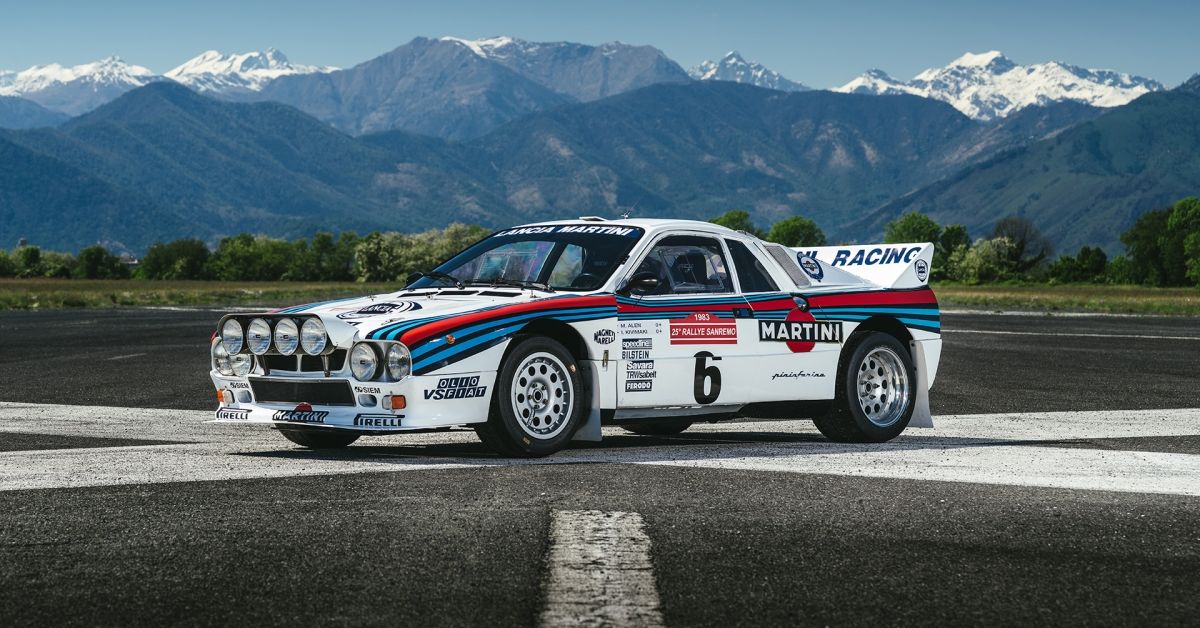 Kyosho 1:18 Lancia 037 Rallye #4 Rally Portugal 1985 Totip