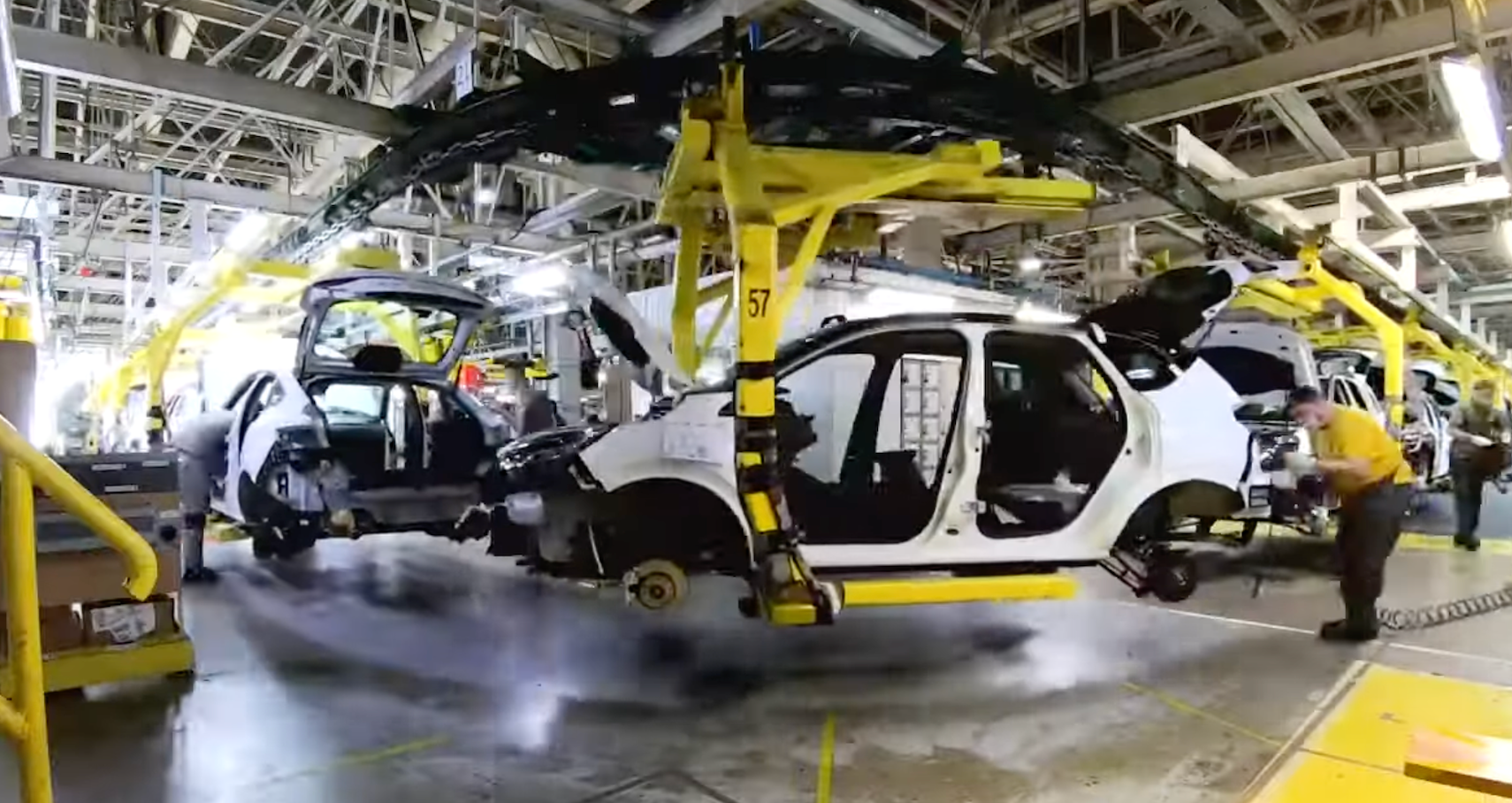 Renault Plant Moscow assembly line