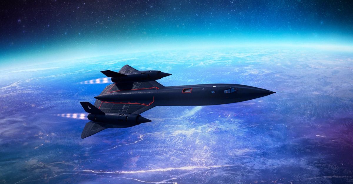 Lockheed SR-71 Blackbird Spy Airplane