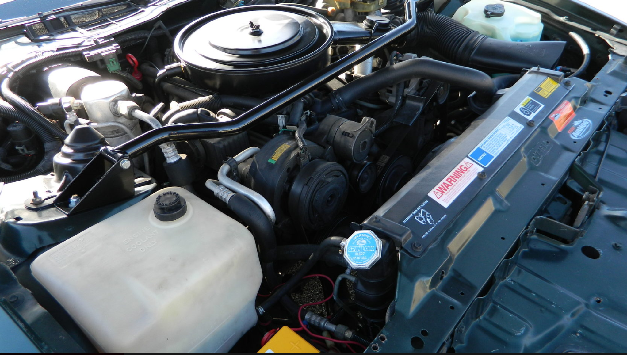 engine of a 1992 Pontiac Trans Am