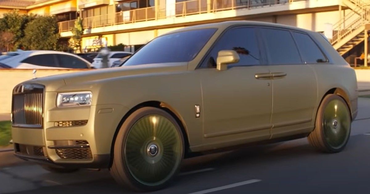 Showstopper: Jalen Ramsey's Army Green Rolls-Royce Cullinan