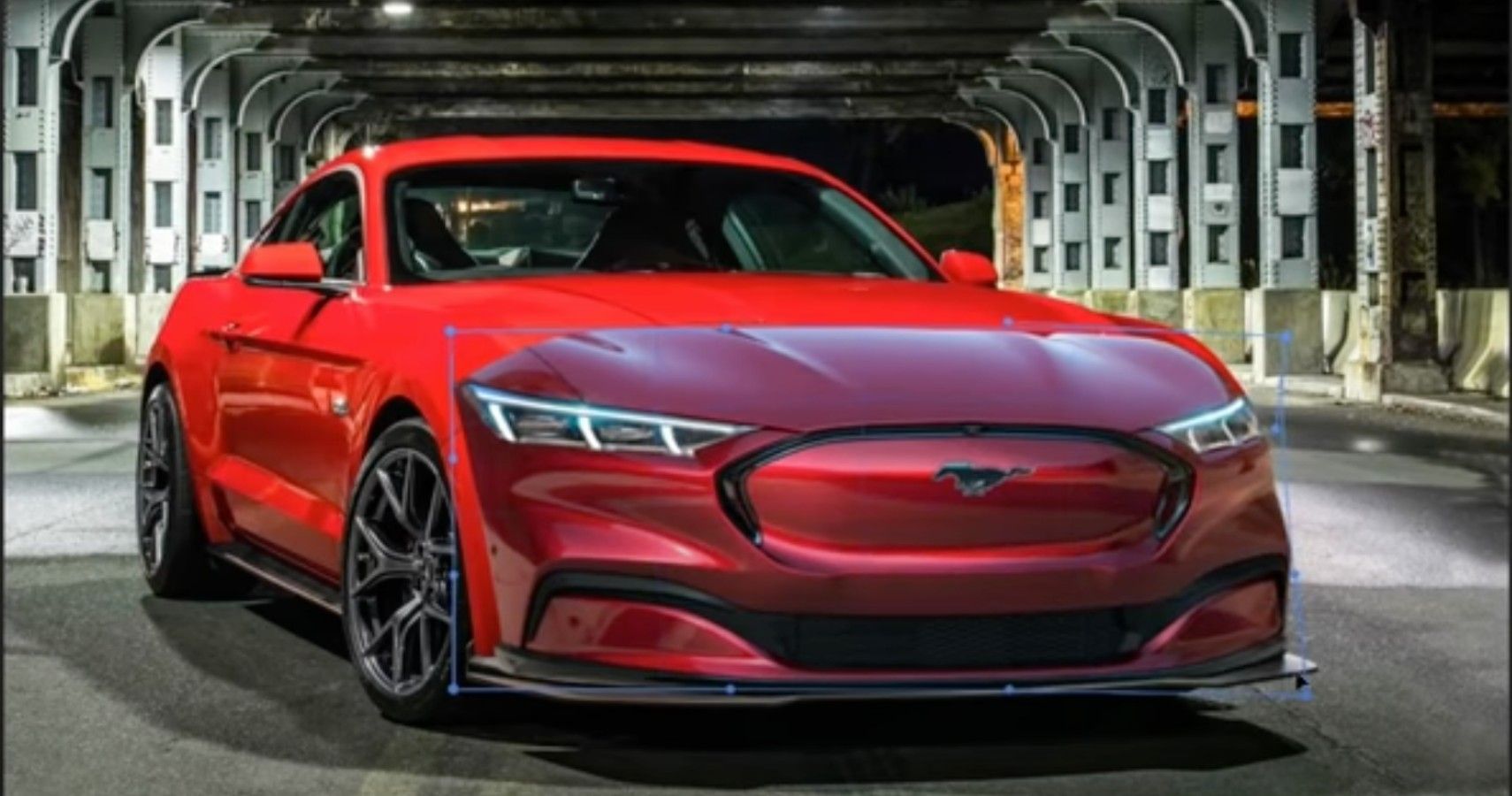 2024 Ford Mustang red