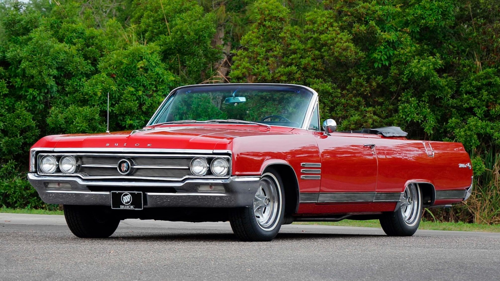 The 1964 Buick Wildcat Convertible parked outdoors.