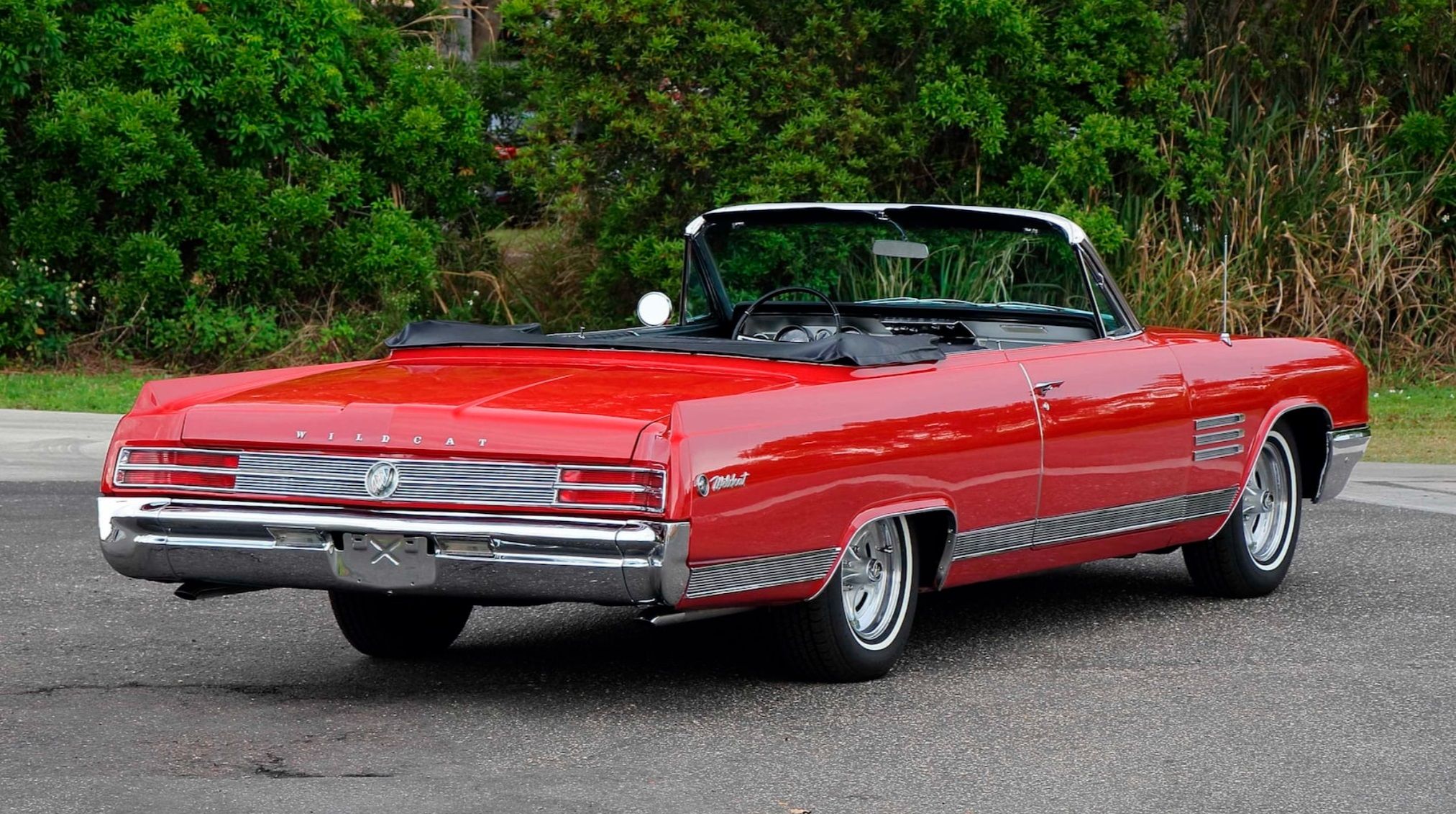 The 1964 Buick Wildcat Convertible rear view.