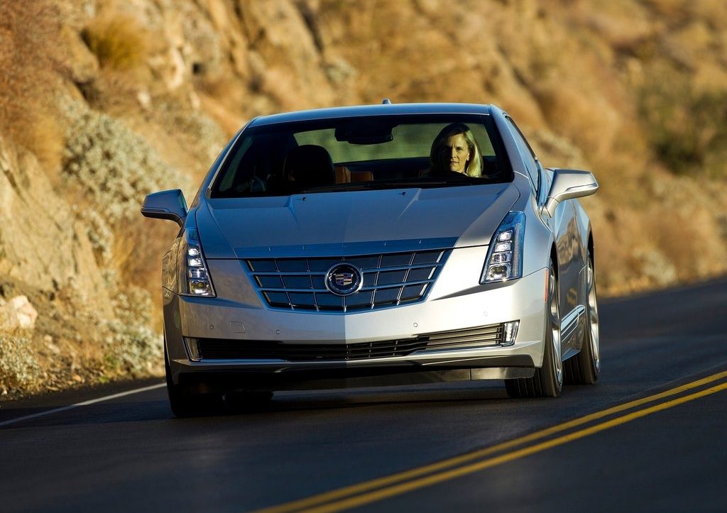 The 2014 Cadillac ELR's Front View