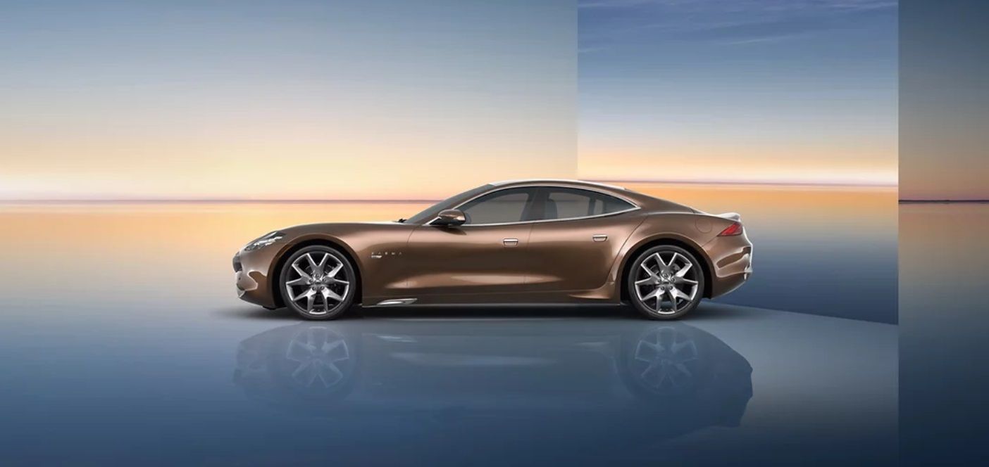 The Spania GTA Karma on display.