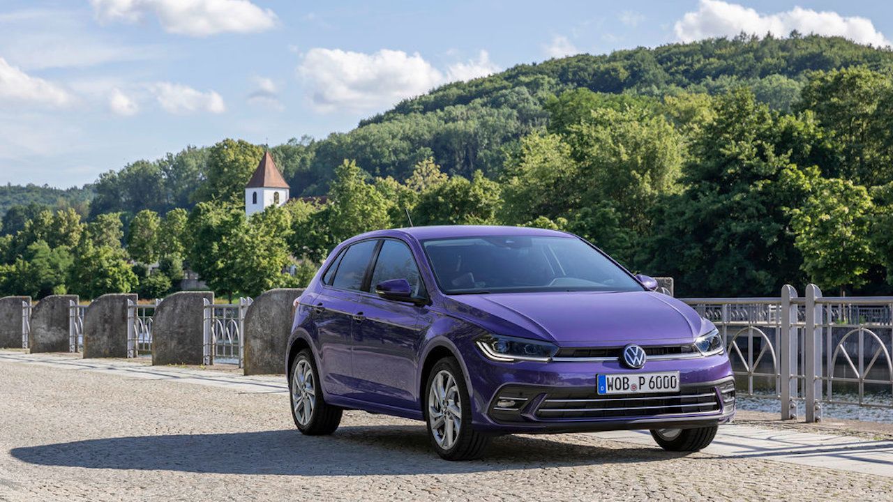 Volkswagen Polo (Purple)  Front