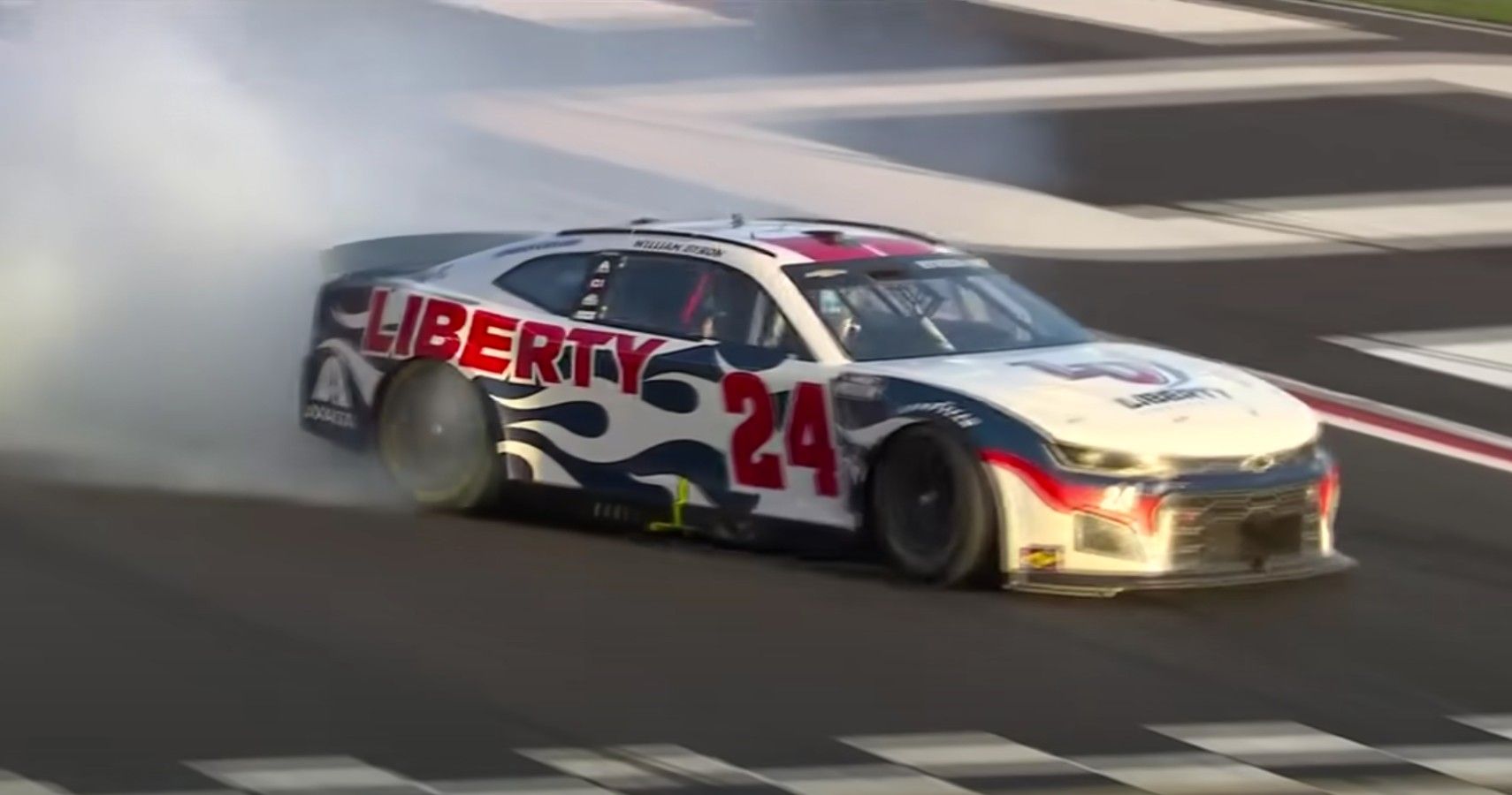 William Byron winning at the NASCAR Folds of Honor QuickTrip 500 in Atlanta